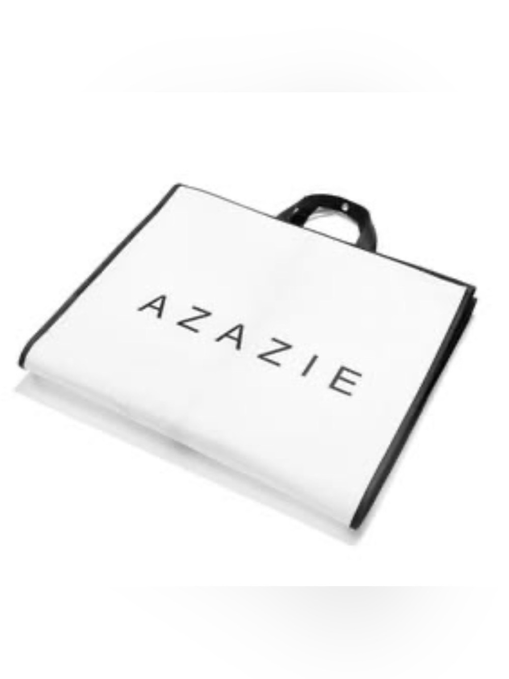 AZAZIE White & Black Garment Storage Bag / Bridal Dress Travel Bag